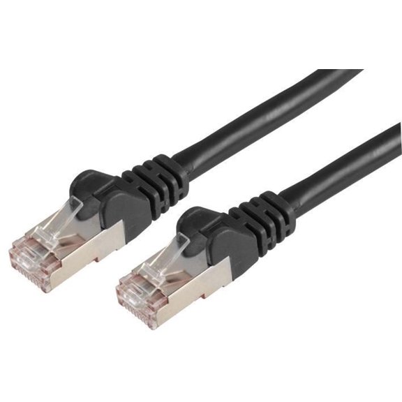 PRO SIGNAL - Cat6a LSOH RJ45 Ethernet Patch Lead, 1m Black