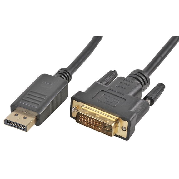 PRO SIGNAL - DisplayPort Male to DVI-D Male Lead, 2m Black
