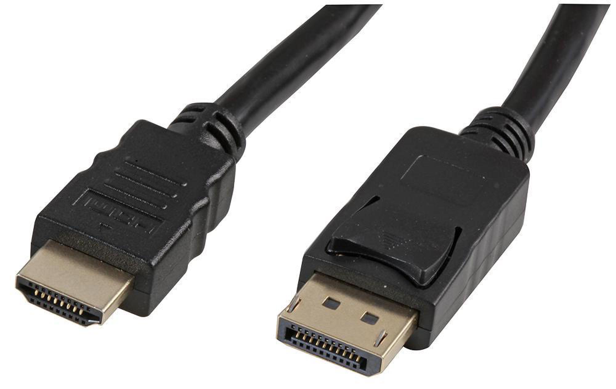 PRO SIGNAL - DisplayPort to HDMI Cable, 3m Black