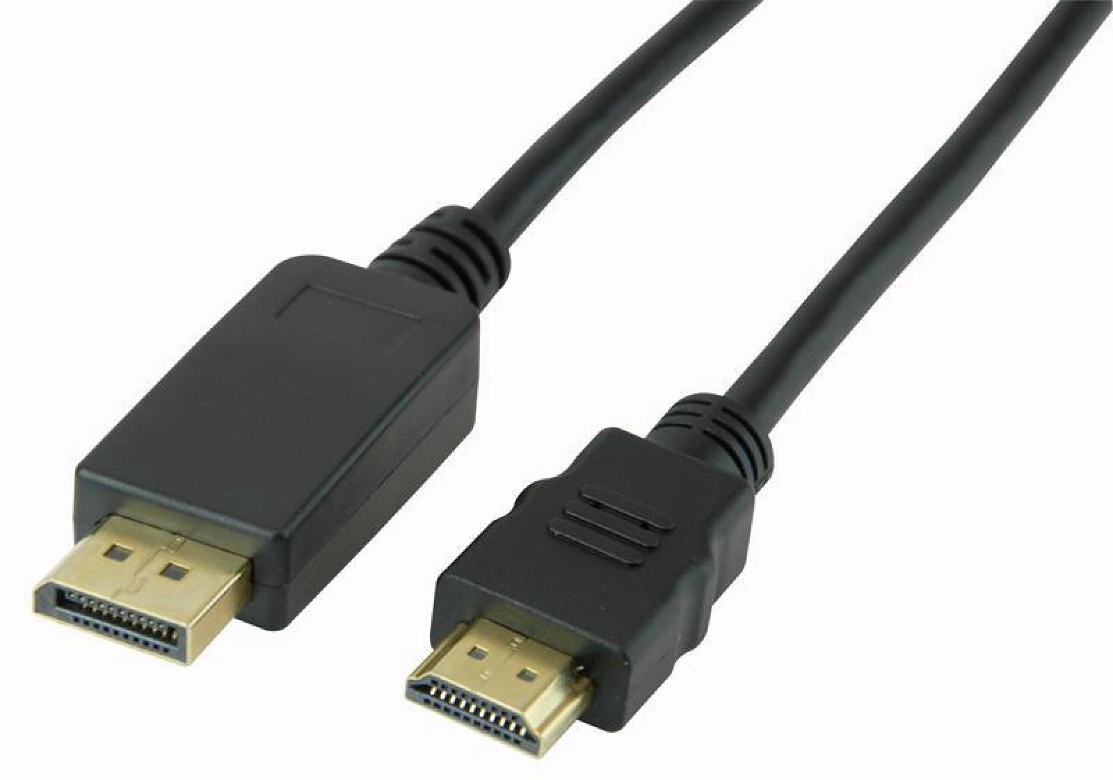 PRO SIGNAL - DisplayPort to HDMI Cable, 5m Black