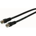 thumbnail image 1 of PRO SIGNAL - F Plug to F Plug Lead with RG59 Coaxial Cable, 1m Black, 1 of 1