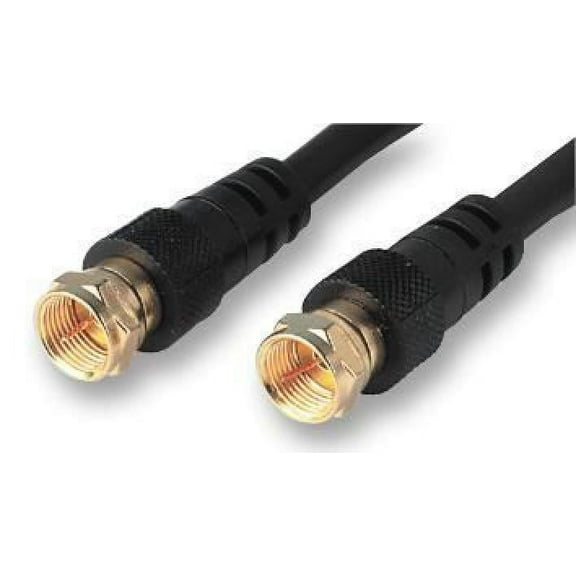 PRO SIGNAL - F Plug to F Plug Satellite Lead, RG59 3m Black