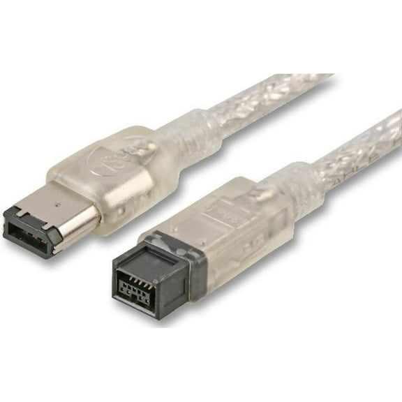 PRO SIGNAL FireWire 800Mbps (IEEE 1394b) 9 Pin Male to 6 Pin Male Lead 2m