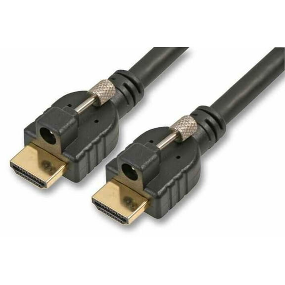 PRO SIGNAL - HDMI Male to Male Lead with Locking Screws, 5m Black
