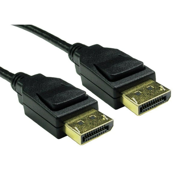 PRO SIGNAL - Locking 8K DisplayPort 1.4 Male to Male Lead, 2m Black