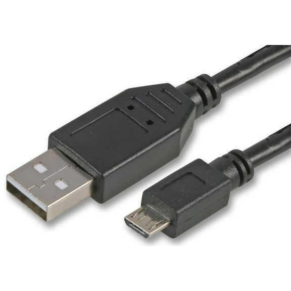 PRO SIGNAL - Micro USB B to USB A Male to Male Lead, 1m Black