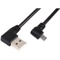 thumbnail image 1 of PRO SIGNAL - Micro USB Cable with Right Angled Connector, 1m, 1 of 1