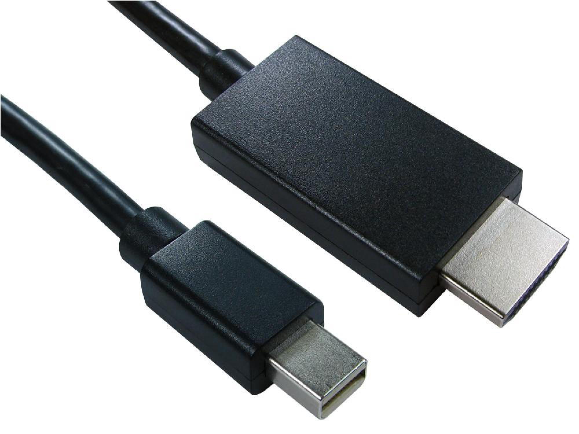 PRO SIGNAL - Mini DisplayPort Male to HDMI Male Cable, 1m