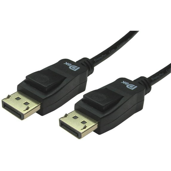PRO SIGNAL - Premium 8K HBR3 DisplayPort 1.4 Male to Male Lead, 0.5m Black