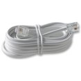 thumbnail image 1 of PRO SIGNAL - RJ11 Male to Male Broadband / ADSL Modem Lead, 3m White, 1 of 1