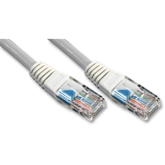 PRO SIGNAL - RJ45 Male to Male Cat5e UTP LSOH Ethernet Patch Lead, 20m Grey