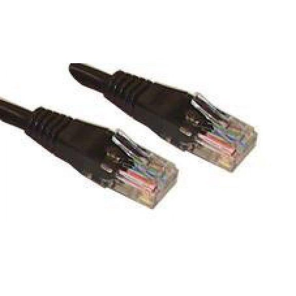 PRO SIGNAL - RJ45 Male to Male Cat6 UTP Ethernet Patch Lead, 0.2m Black