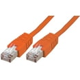 thumbnail image 1 of PRO SIGNAL - RJ45 to RJ45 Cat5e S/FTP Ethernet Patch Lead 0.5m Orange, 1 of 1