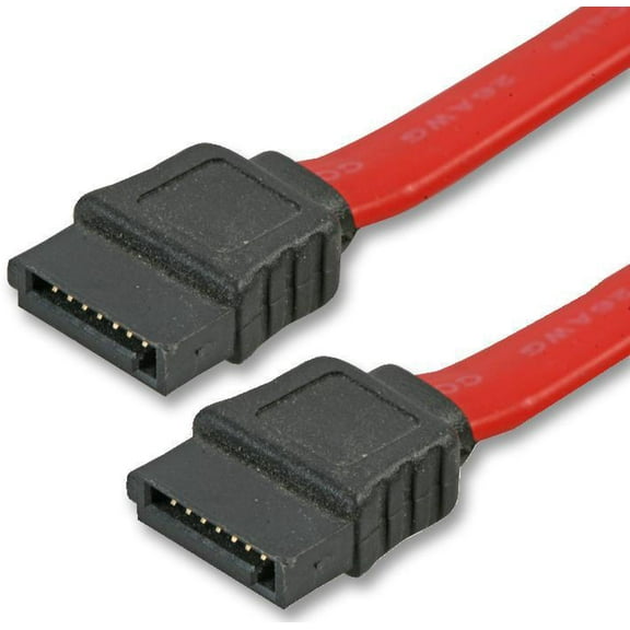 PRO SIGNAL - SATA 1.0 (7 Pin) Female to Female Data Lead, 1m Red