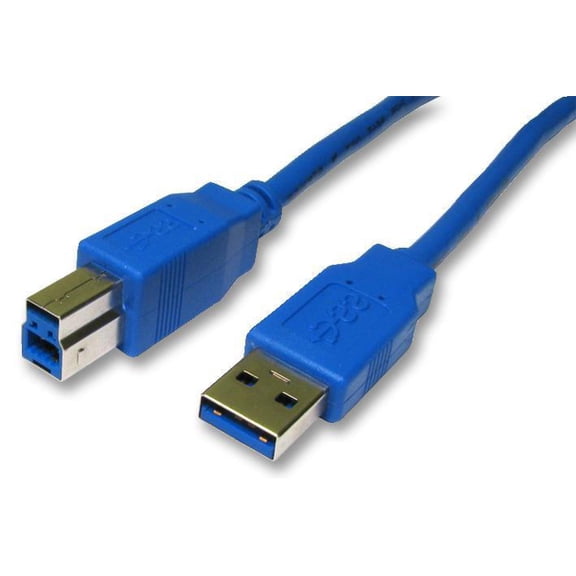 PRO SIGNAL - USB 3.0 A Male to B Male Lead, 2m Blue