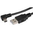 thumbnail image 1 of PRO SIGNAL - USB A Plug to Right Angle USB Mini B Lead, 1m, 1 of 1