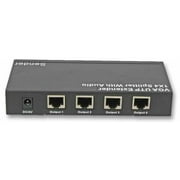 PRO SIGNAL - VGA UTP Extender 1x4 Splitter with Audio over Cat5