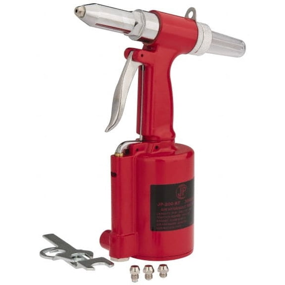 PRO-SOURCE 3/32, 1/8, 5/32 & 3/16" Capacity, Air Riveter 4 CFM, 14mm Long Stroke, 1/4 NPT Inlet