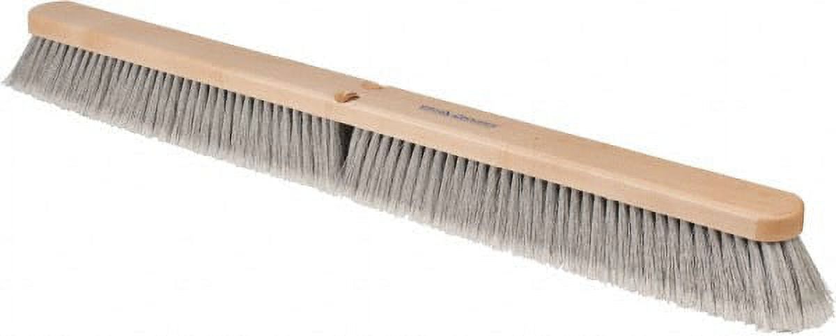 PRO SOURCE SWP36 36-Inch Push Broom Head – Wood Block & Poly Bristles