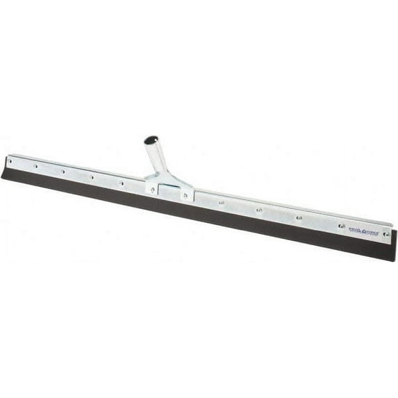PRO-SOURCE 36" Rubber Blade Floor Squeegee Tapered End, Black