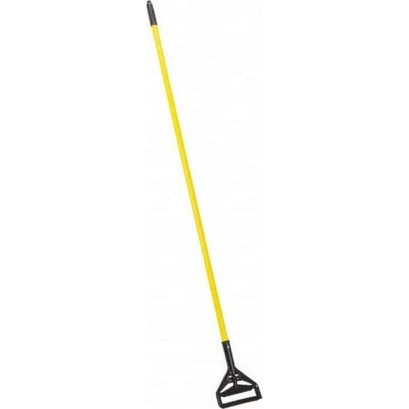 PRO SOURCE 60" Fiberglass Mop Handle with Polypropylene Quick Connector for Wet Mops