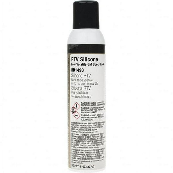 PRO-SOURCE BD1493-1 Sealant: 8 oz Black, RTV Silicone 24 Hour Full Cure Time