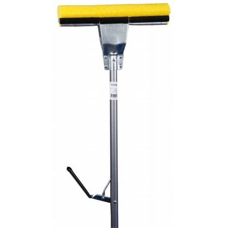 PRO-SOURCE Polypropylene Foam Sponge Mop 12" Head Length, Metal Handle