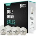 thumbnail image 1 of PRO-SPIN Ping Pong Balls, 3-Star White Table Tennis Balls, 60 Count, 1 of 5