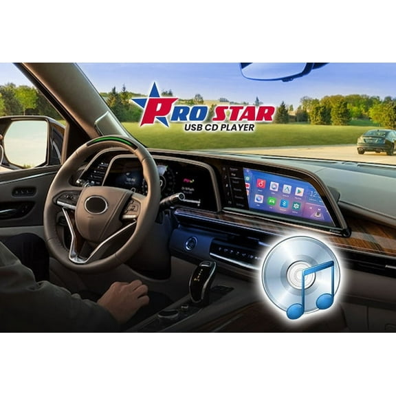 PRO STAR CarPlay USB CD Player 2019-2026 Fits Dodge Journey