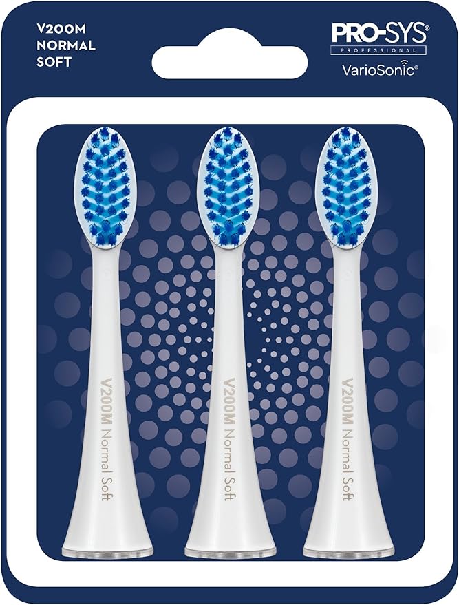 PROSYS® VarioSonic® V200M Normal Soft Replacement Heads, Pack of 3