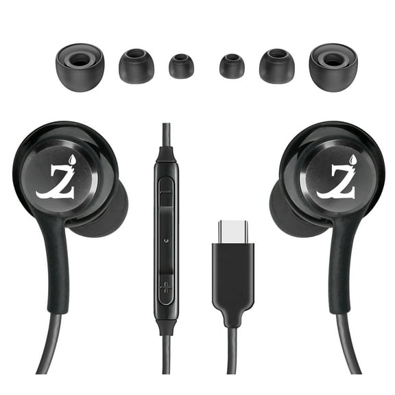 PRO Stereo HeadPhones Compatible with Microsoft Surface Book 2/Book 3/Pro X/Go 2/Pro 7 with Hands-Free Built-In Microphone Buttons + Crisp Digital Titanium Clear Audio! (USB-C / PD)