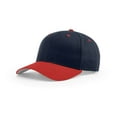 thumbnail image 1 of Richardson 212 Pro Twill Snapback Caps - Navy Red, 1 of 1
