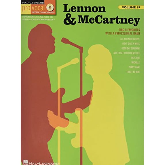 Pre-Owned PRO VOCAL VOLUME 19 LENNON & MCCARTNEY VOICE BOOK/CD Paperback
