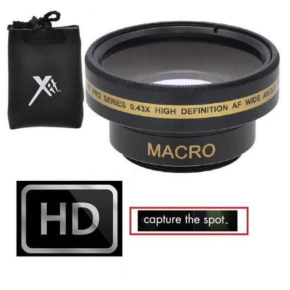 PRO WIDE ANGLE WITH MACRO LENS FOR SONY HDR-CX110 HDR-CX150