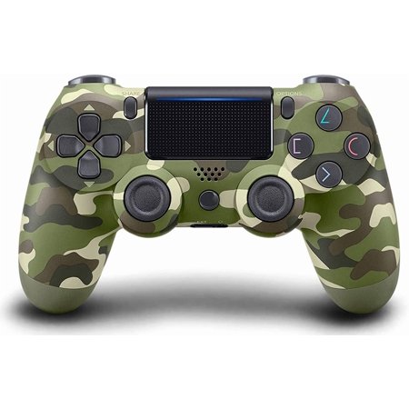 PRO Wireless GamePad Compatible with Samsung Galaxy A14 5G Controller Plus 1,000 Battery/Built-In Speaker/Gyro/Remote BlueTooth Slim (Green Camo)