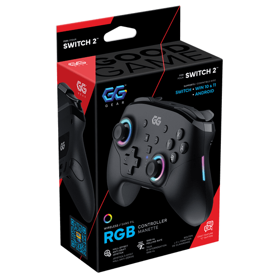 PRO Wireless RGB Controller for Switch 2, PC and Android