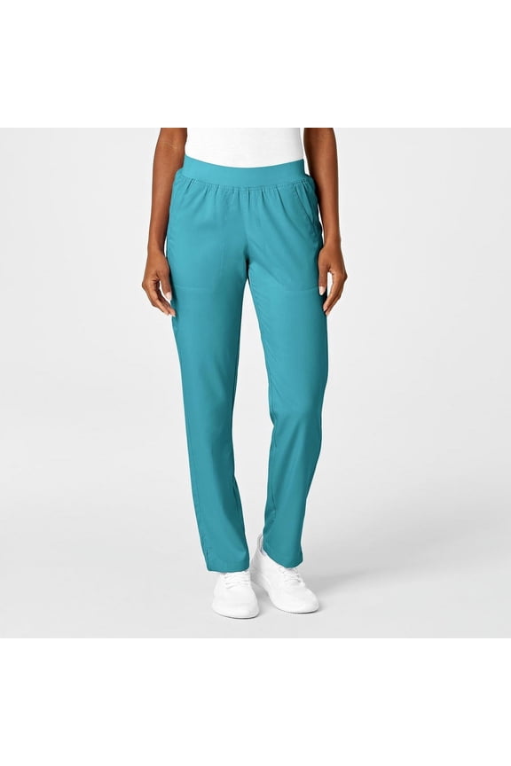PRO Women's Knit Waist Cargo Scrub Pant