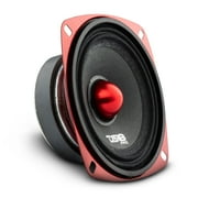 DS18 PRO-X4.4BMSL 4" 200W Max 4-Ohm Shallow Midrange Bullet Loudspeaker Single