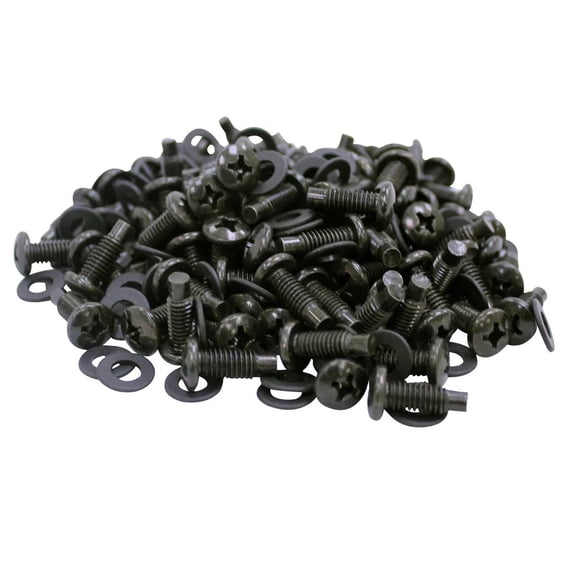 ProX X-100RS Rack Screws with Washers, Pack of 100