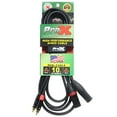 thumbnail image 1 of ProX XC-DRXM10 10' Dual RCA-M to Dual XLR3-M Unbalanced High Performance Audio Cable, 1 of 4