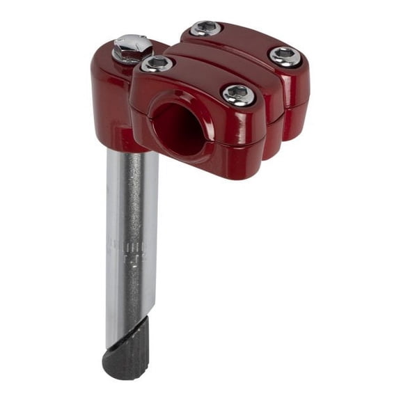 PRO+ v1 4 Bolt Alloy BMX Quill 21.1mm Stem Red