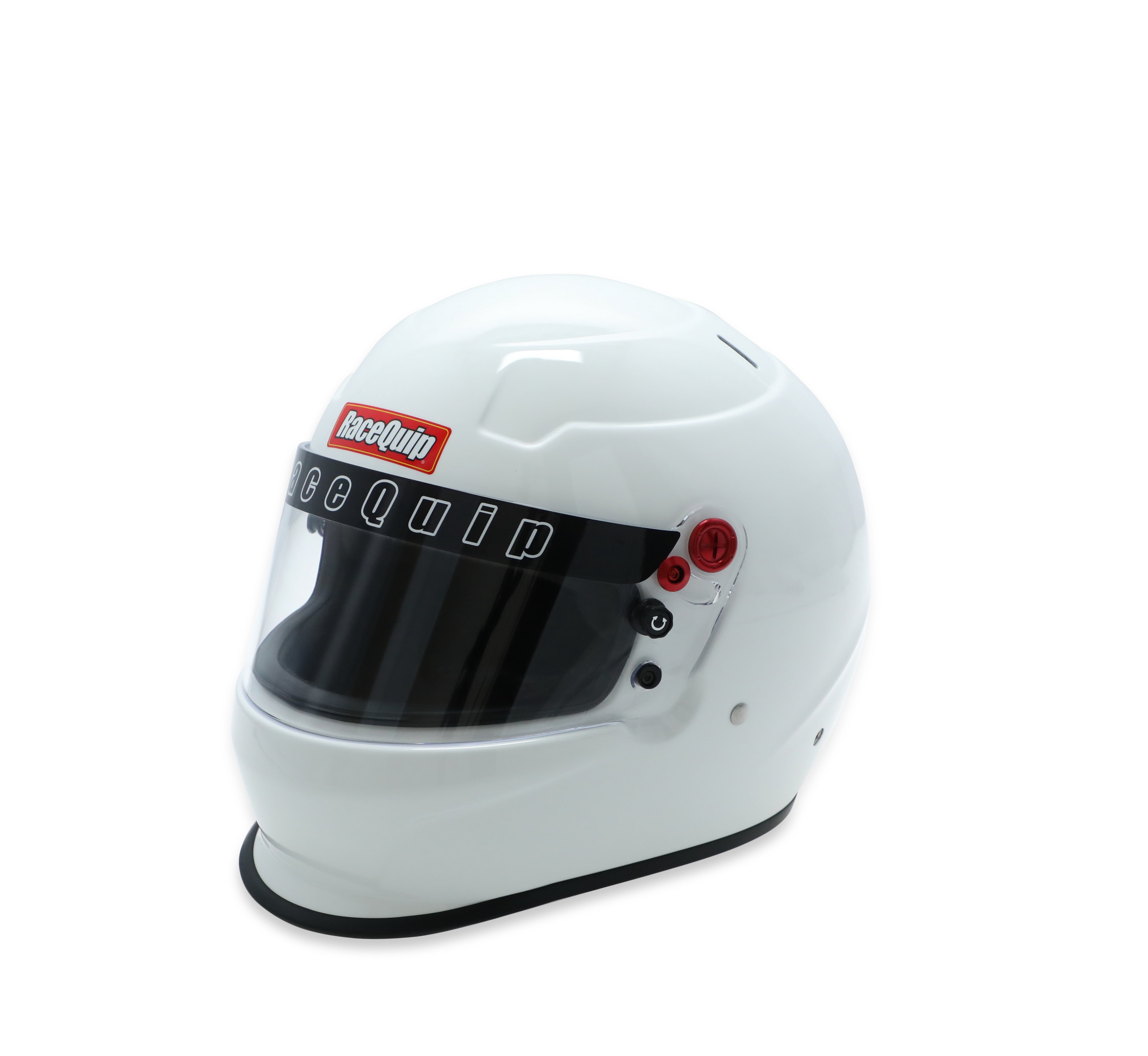 RaceQuip 277115RQP PRO25 Full Face Helmet, Snell SA2025 Certified, Gloss White, Large