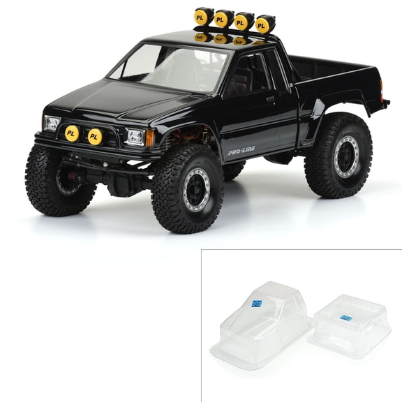 Pro-Line Racing 85 Toyota HiLux SR5 Clr BodySCX10 Honcho 12.3 WB PRO346600 Car/Truck Bodies wings & Decals
