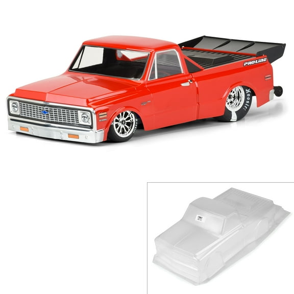 PRO355700 Pro-Line 1972 Chevy C-10 Clear Body for SC Drag