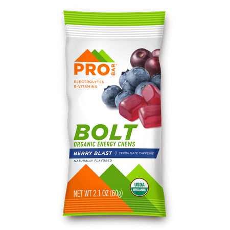PROBAR Bolt Energy Chews - Organic Berry Blast - 2.1 oz