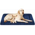 thumbnail image 1 of PROCIPE Dog Bed Crate Mat Cozy Pet Beds For Large Dogs Sleeping Blue 47inch Kennel Pad, 1 of 8