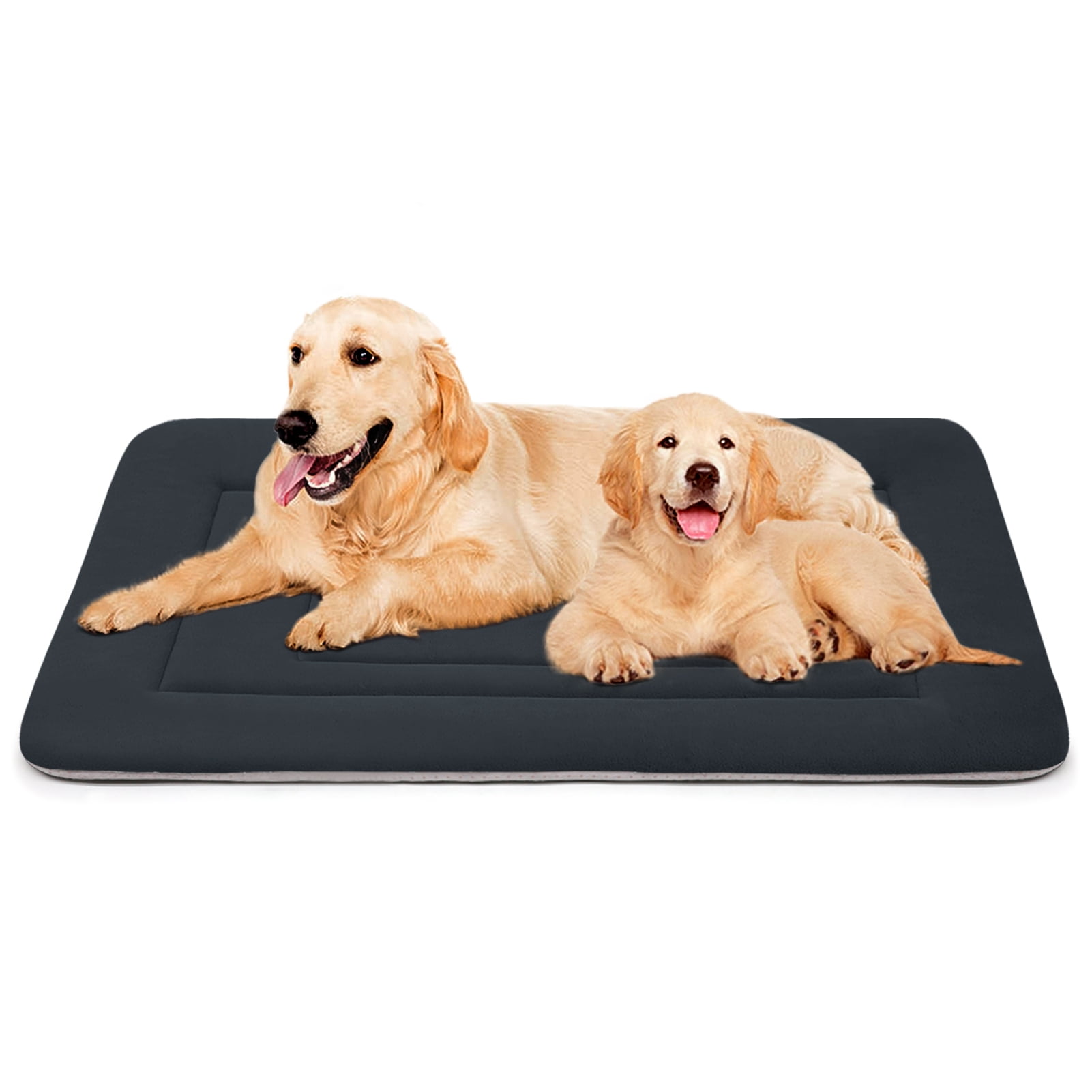 PROCIPE Washable Large Dog Bed Crate Mat 47inch, Cozy Pet Beds for ...