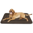 thumbnail image 1 of PROCIPE Large Dog Beds Crate Mat 47" Washable Pet Bed Soft Dog Mattress Anti-Slip Brown Kennel Pad, 1 of 8