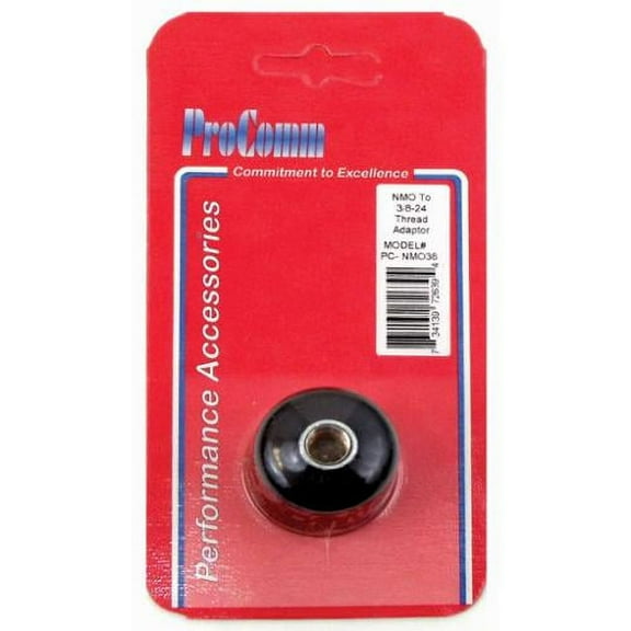 PROCOMM - ADAPTOR TO CONVERT 3/4" NMO BASE MOUNT TO FEMALE 3/8" X 24" THREADS