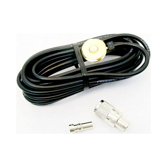 PROCOMM - MSM38S-17/LPL 3/4" NMO MOUNT FOR 1/2" HOLE WITH 17' RG58A/U COAX & LOOSE PL259 CONNECTOR